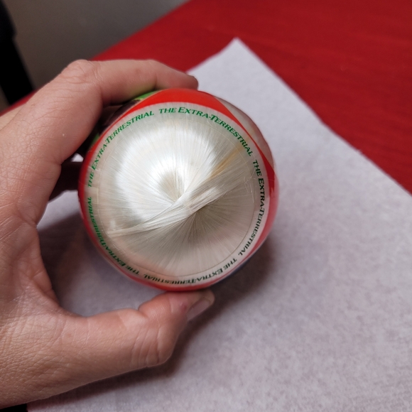 1982 ET The Extra Terrestrial Satin Wrapped Ball Ornament: Universal City Studio - Picture 5 of 8